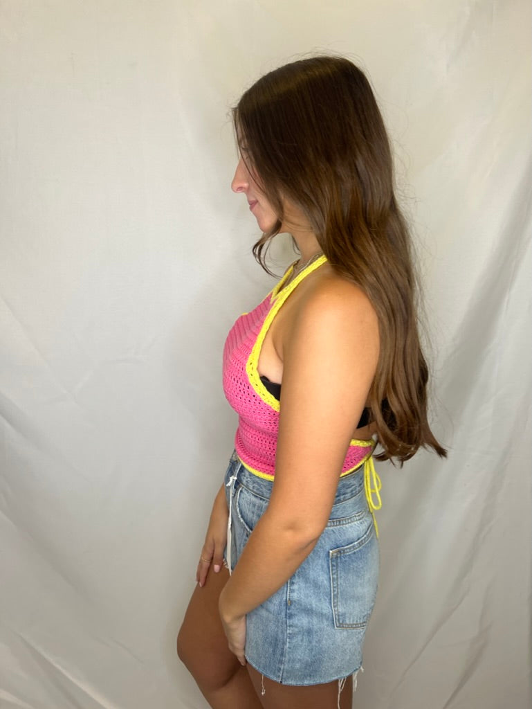 Island Time Halter Top