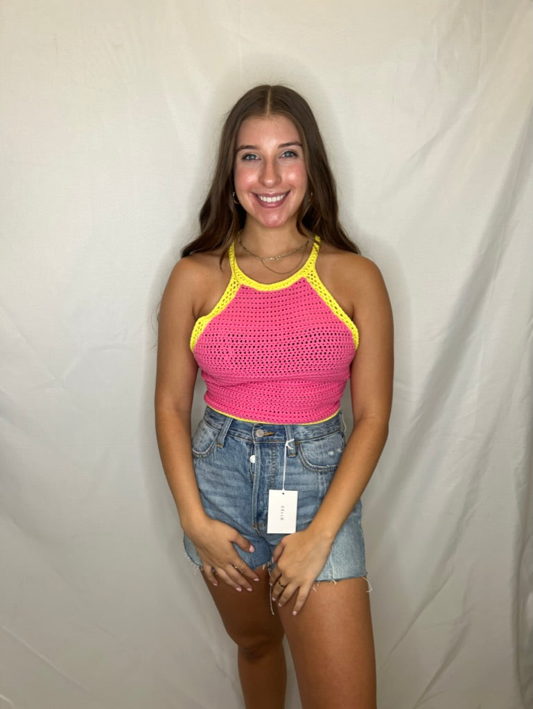 Island Time Halter Top