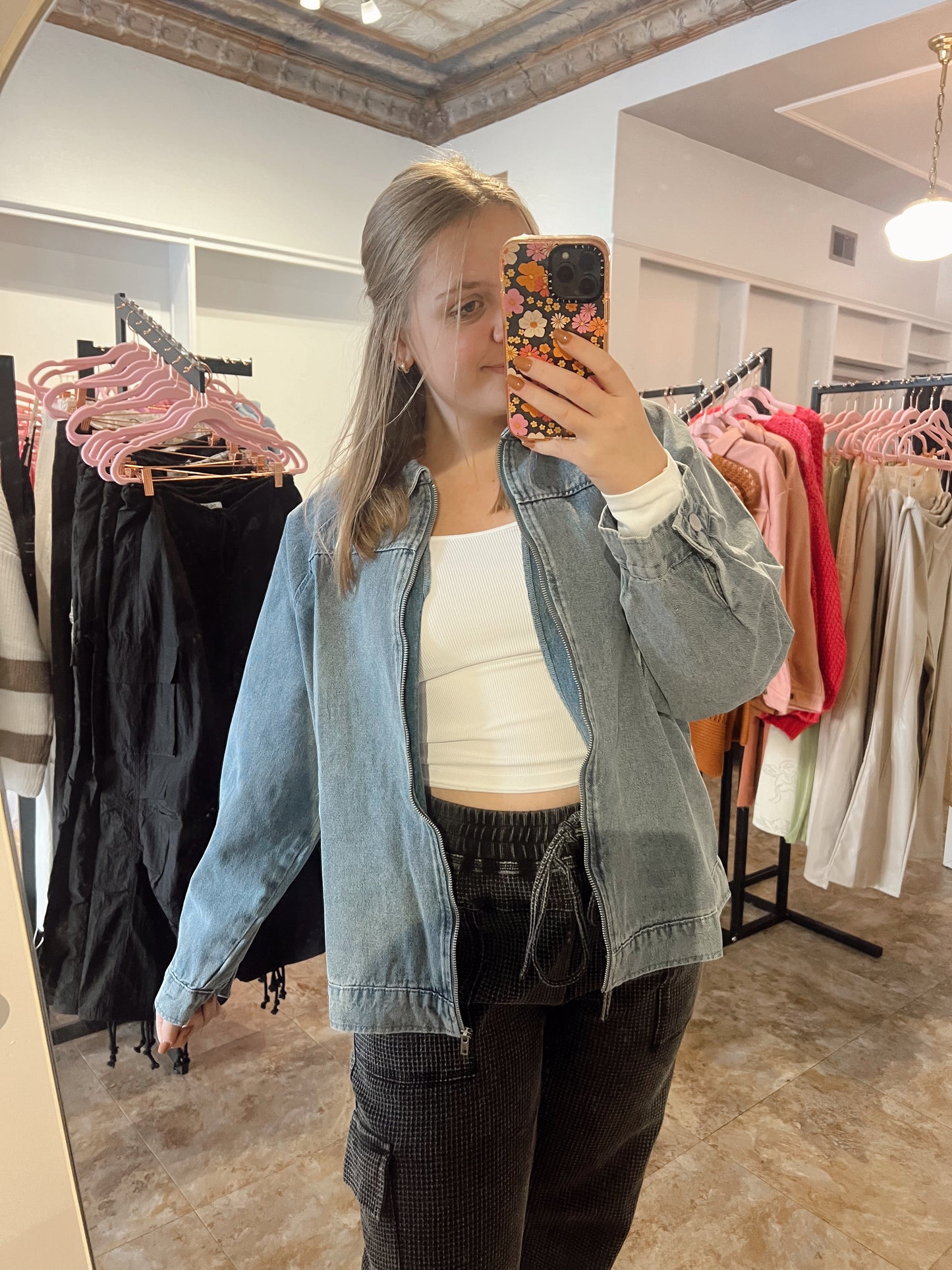 Urban Oasis Denim Jacket