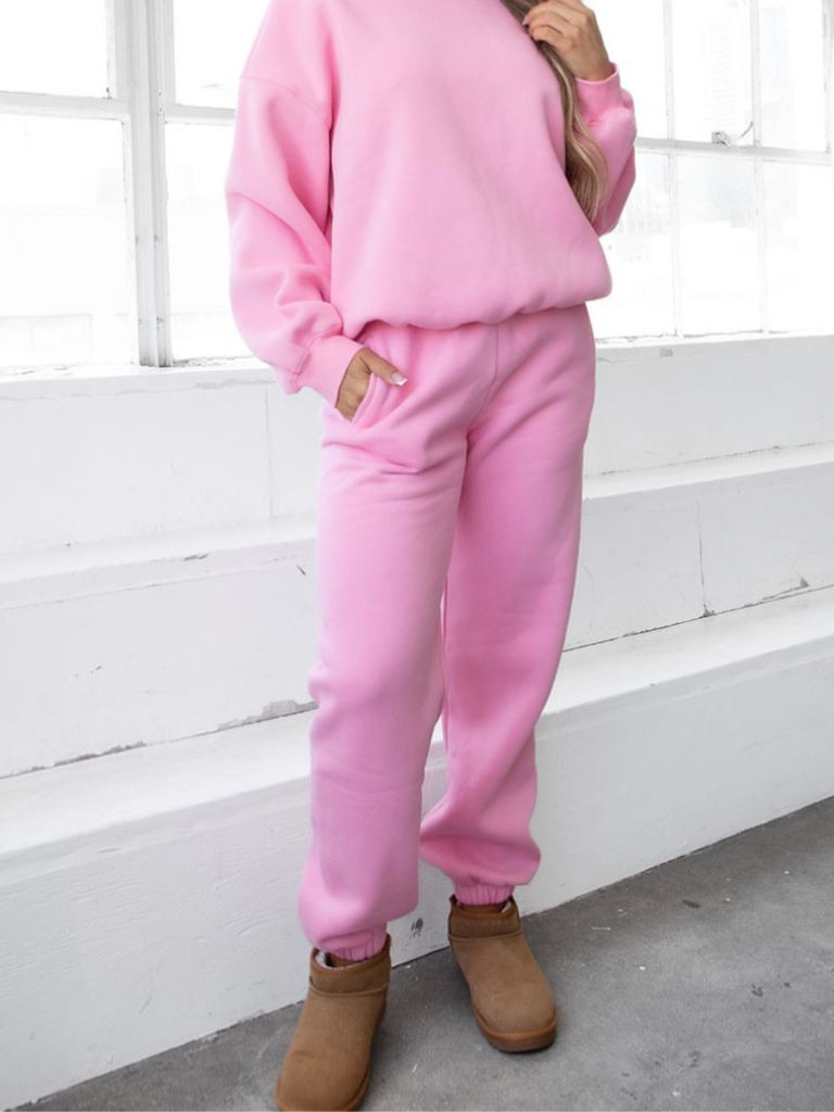 Love Bug Joggers // PINK