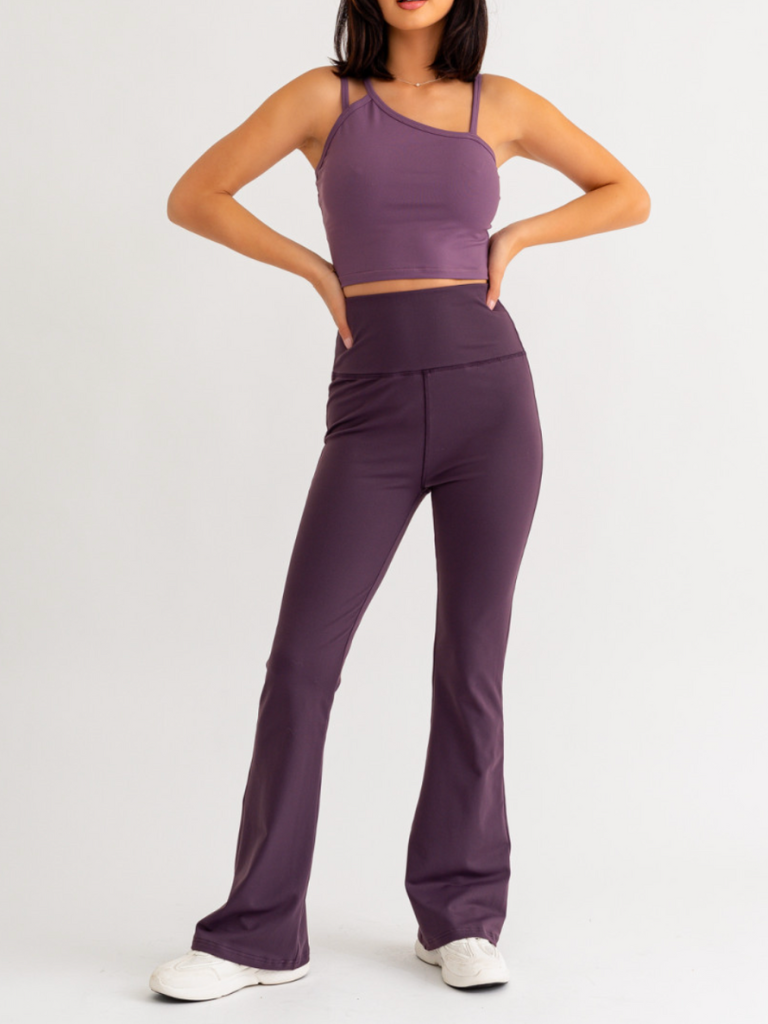 Coffee Run Yoga Pants // PLUM