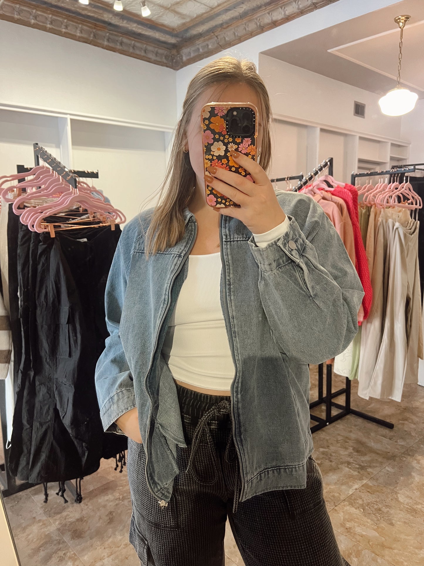 Urban Oasis Denim Jacket