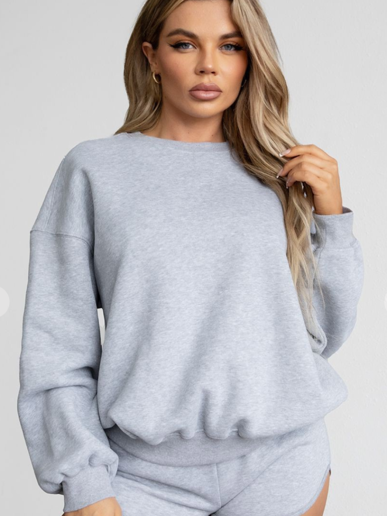 Love Bug Crewneck // HEATHER GREY
