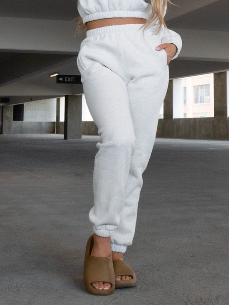 LOVE BUG JOGGERS // HEATHER WHITE