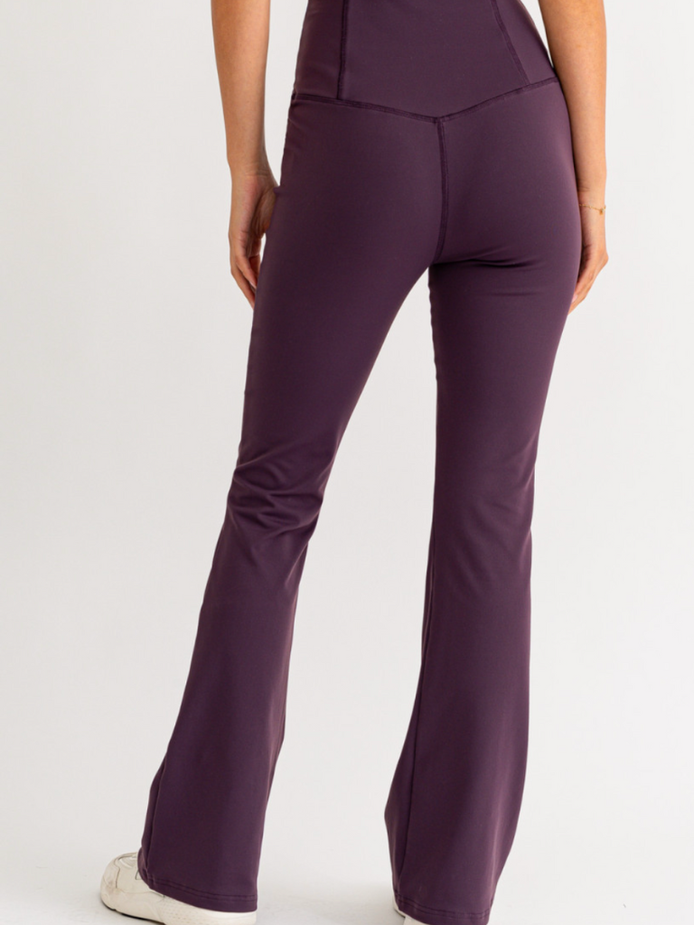 Coffee Run Yoga Pants // PLUM