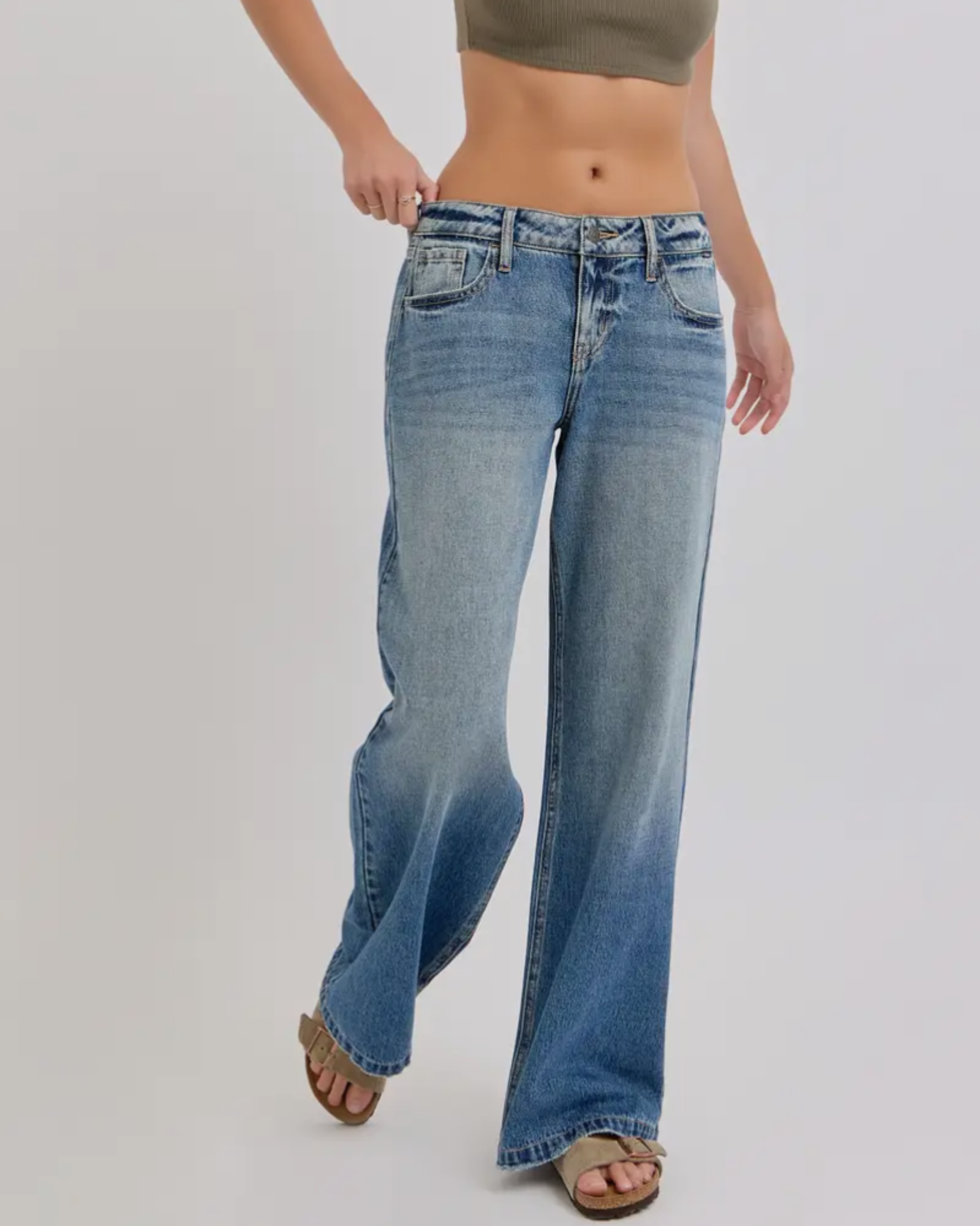 Baggy Low Rise Jeans