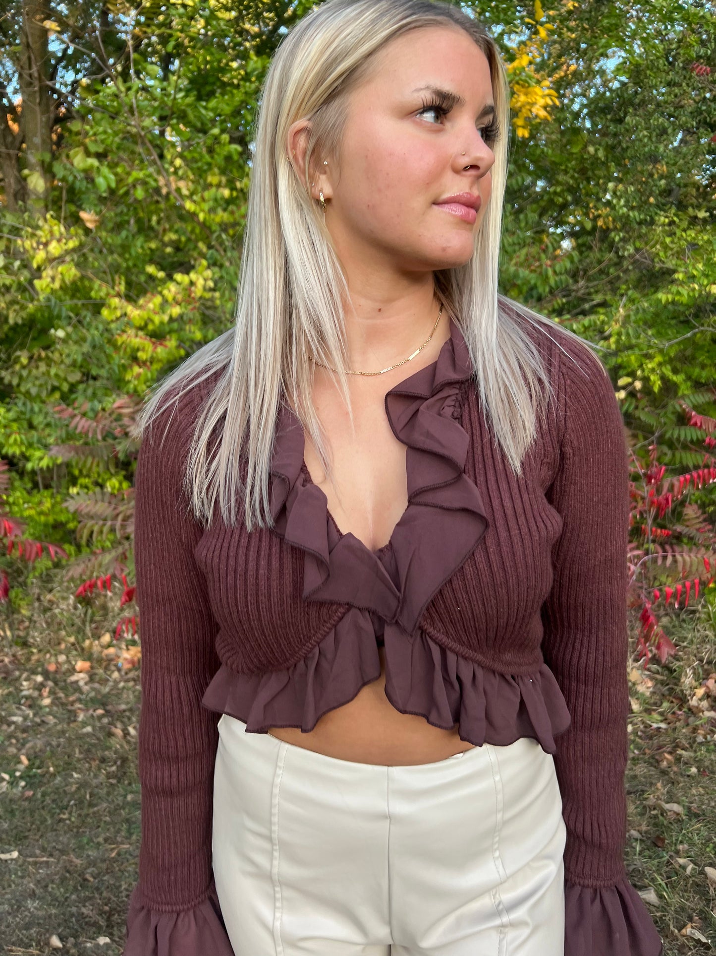 Cinnamon Kiss Sweater Top