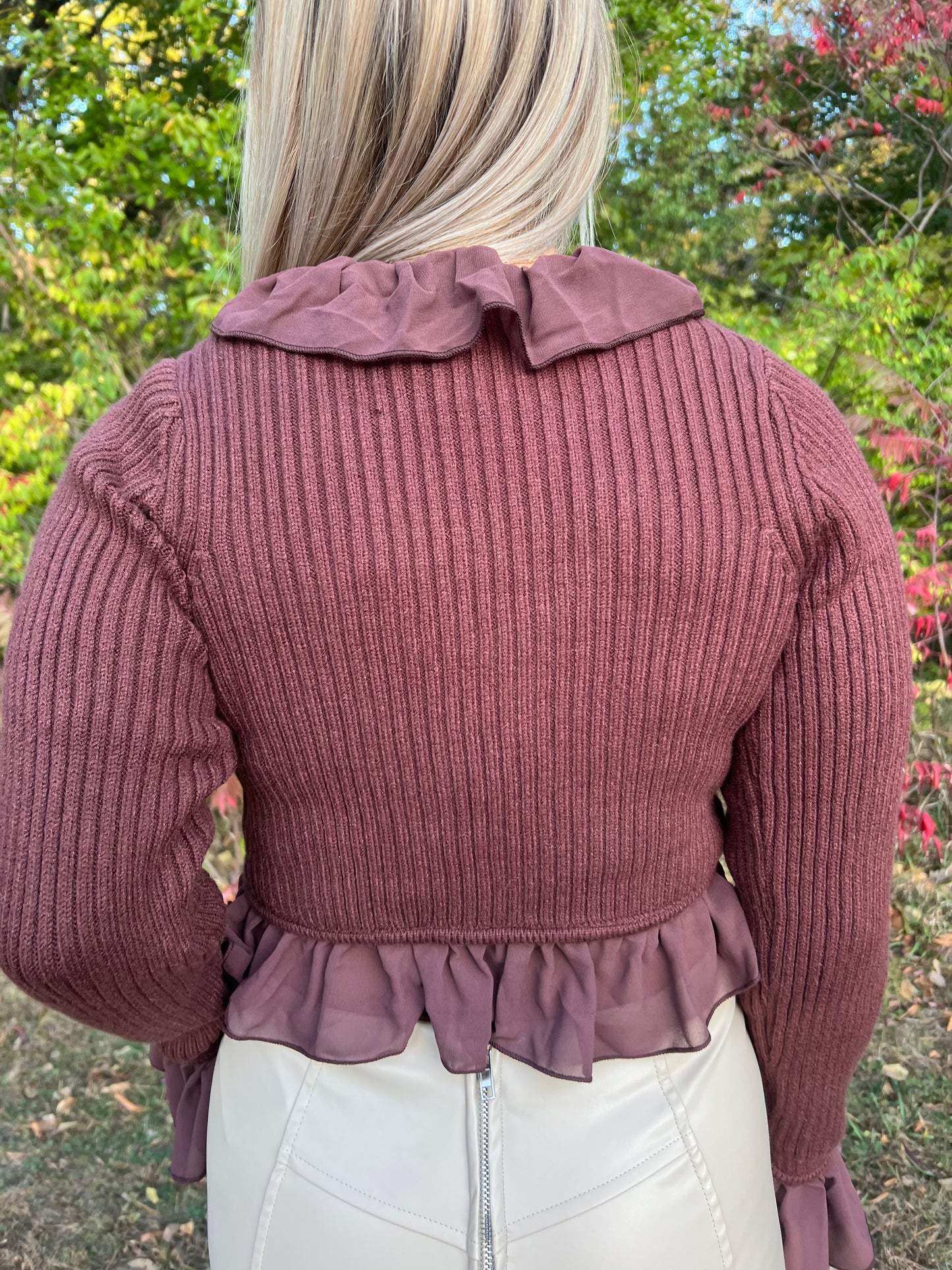 Cinnamon Kiss Sweater Top