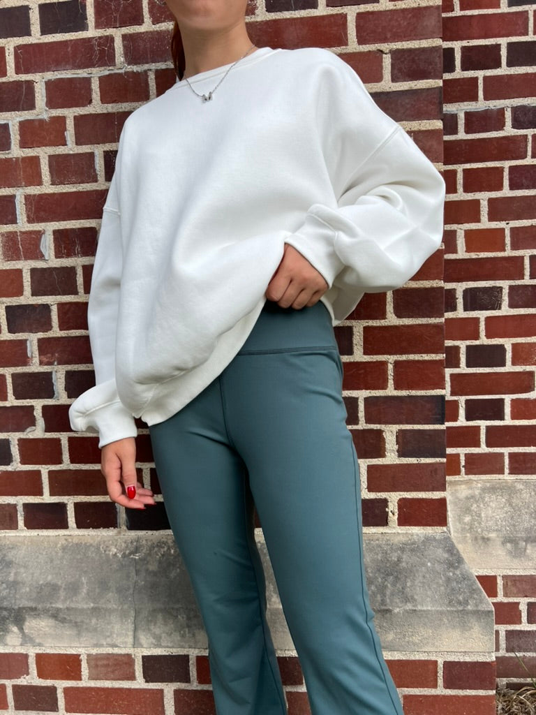 Coffee Run Yoga Pants // GREEN