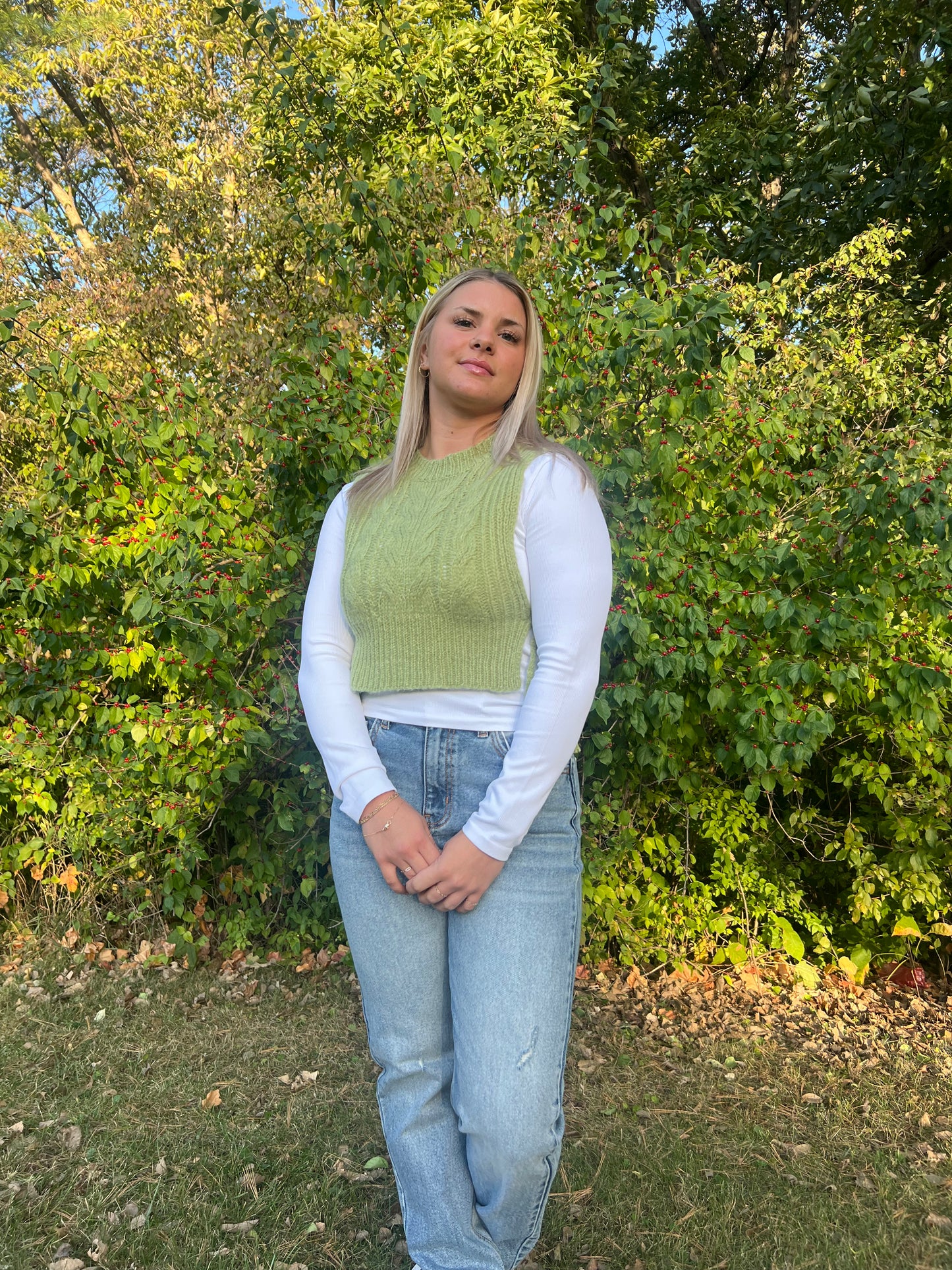 Matcha Sweater Vest