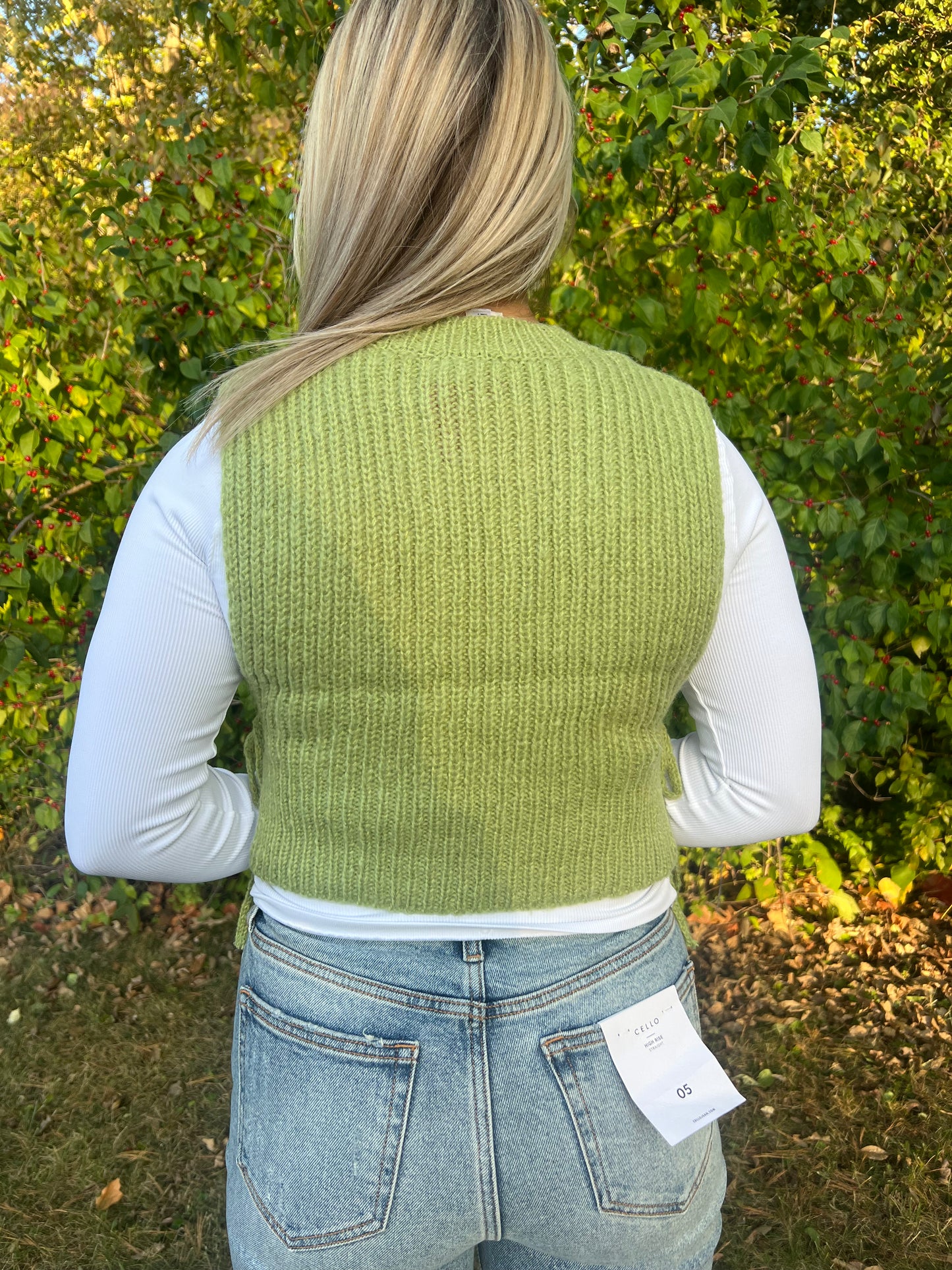 Matcha Sweater Vest