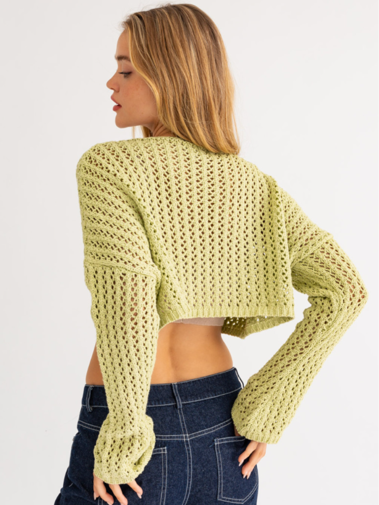 Beth Cropped Cardigan