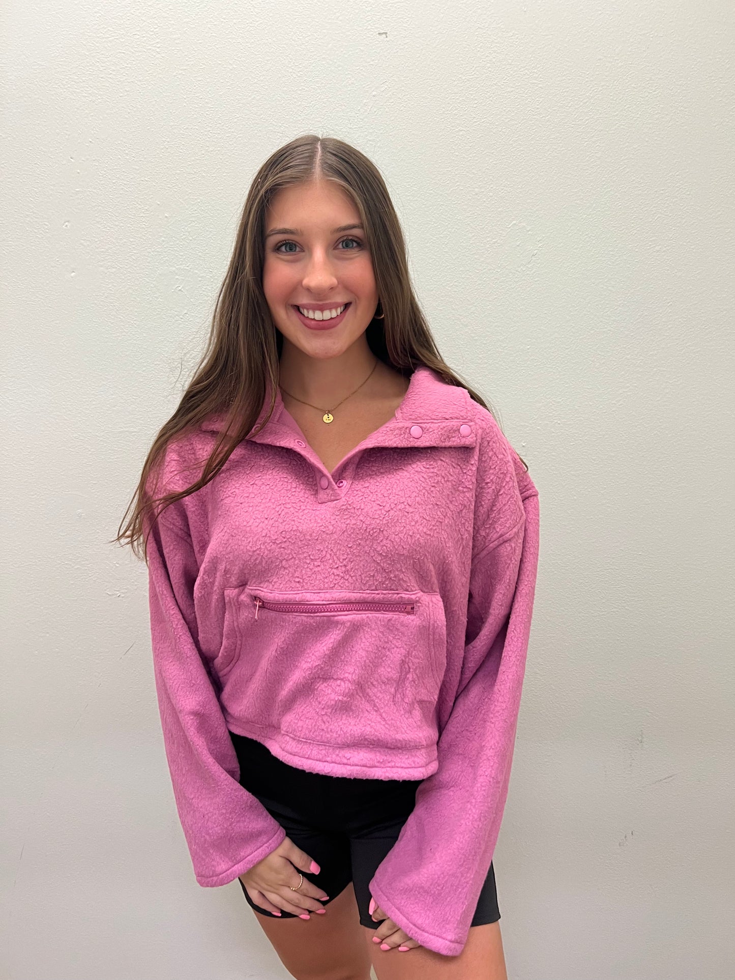Barbie Sherpa Pullover