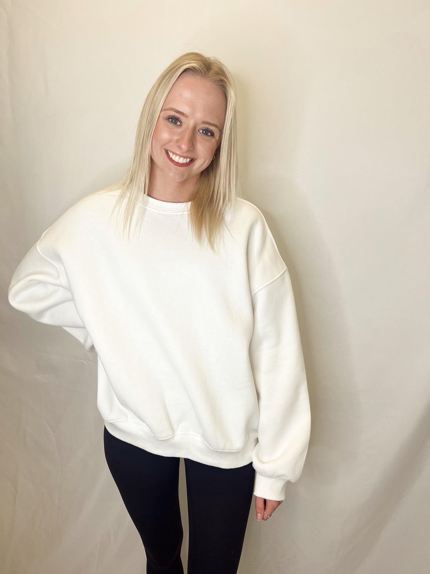 Love Bug Crewneck // WHITE