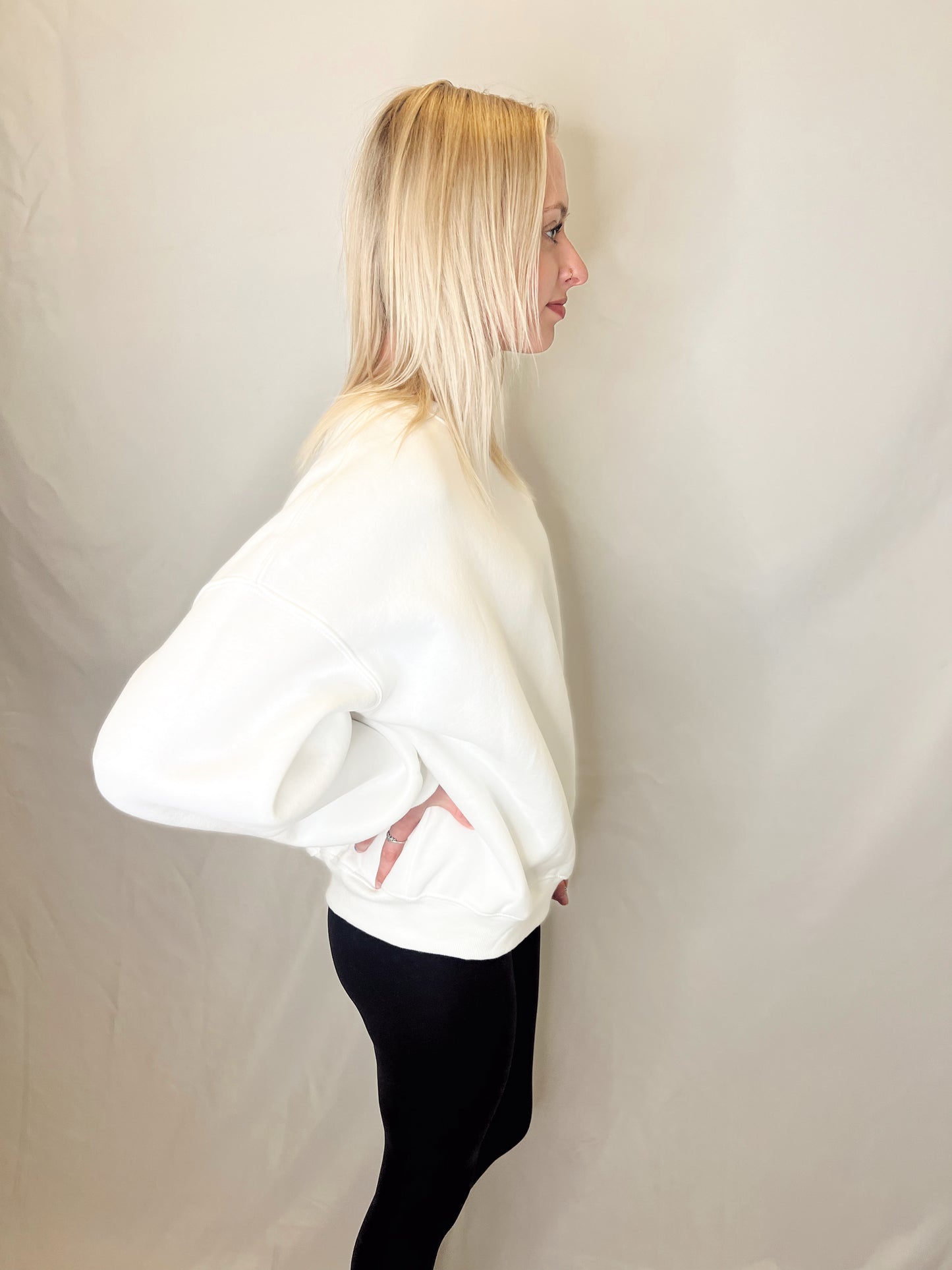Love Bug Crewneck // WHITE