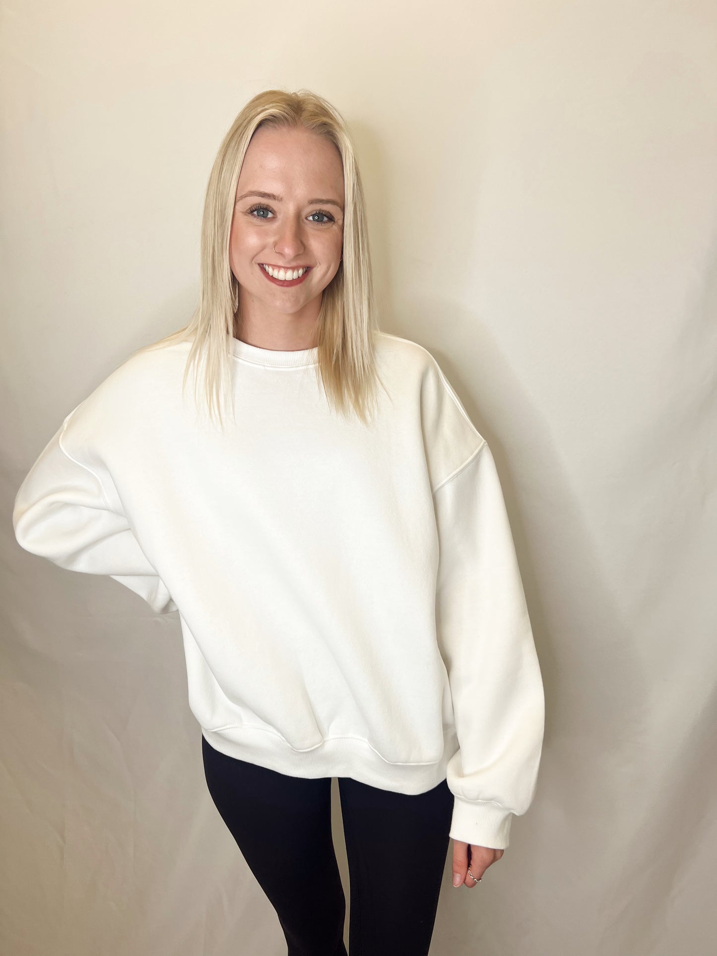 Love Bug Crewneck // WHITE