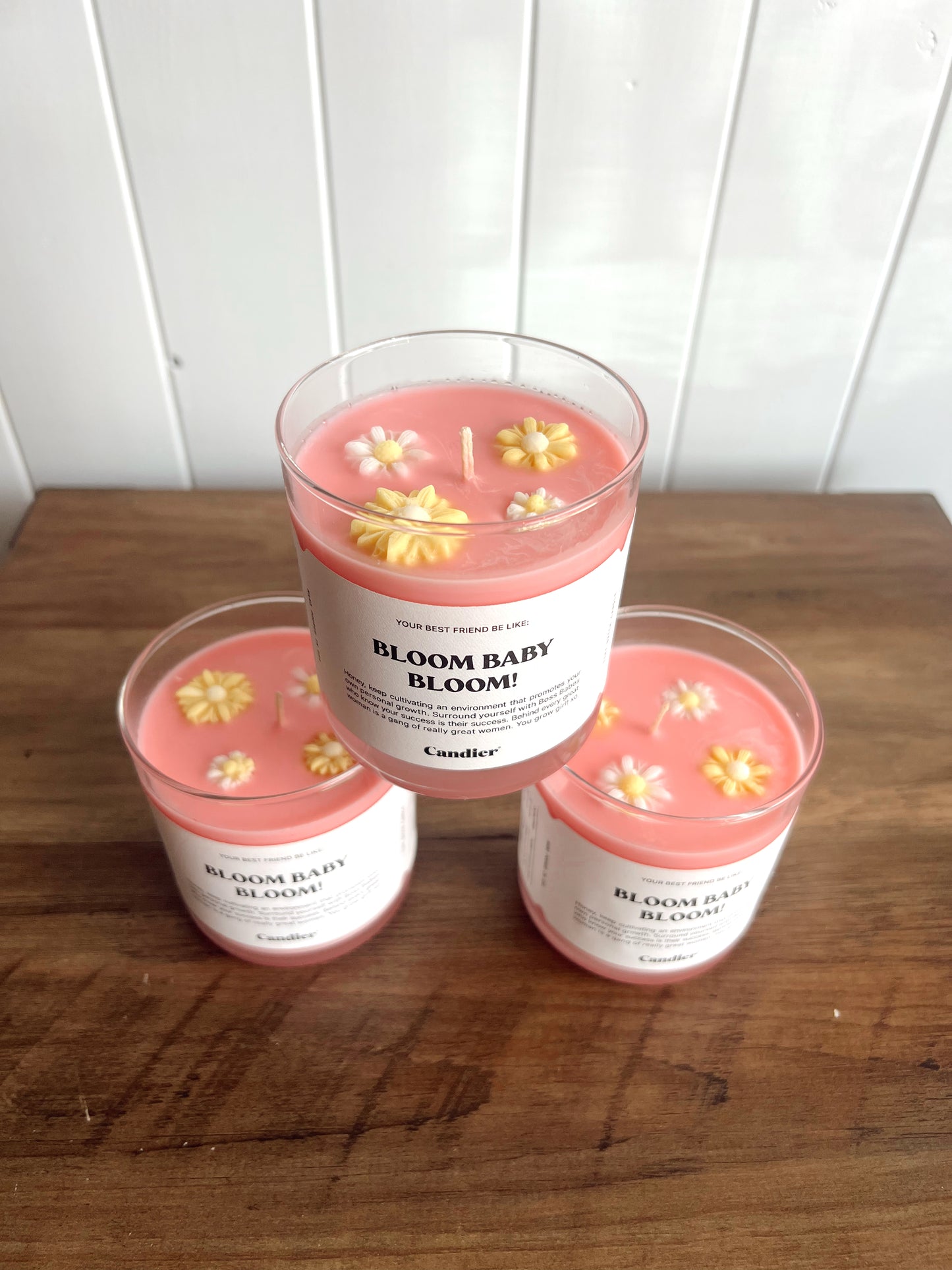 'Bloom Baby Bloom!' Candle