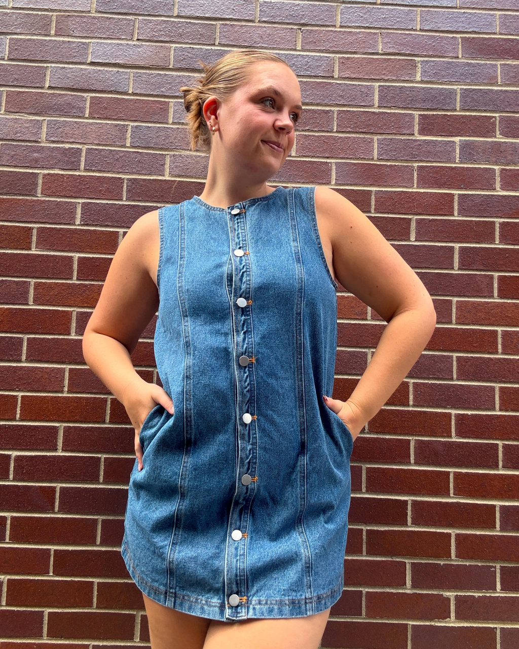 Denim Mini Dress