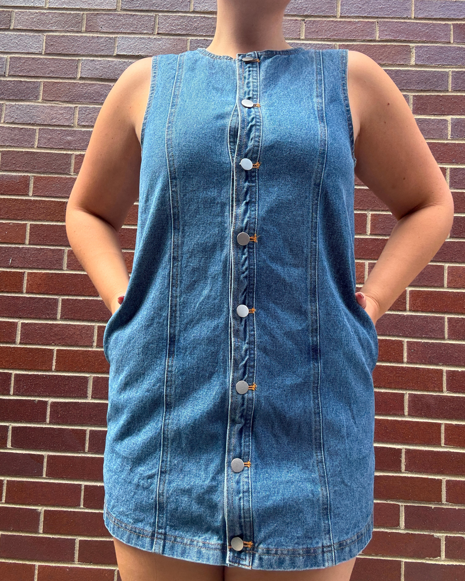Denim Mini Dress