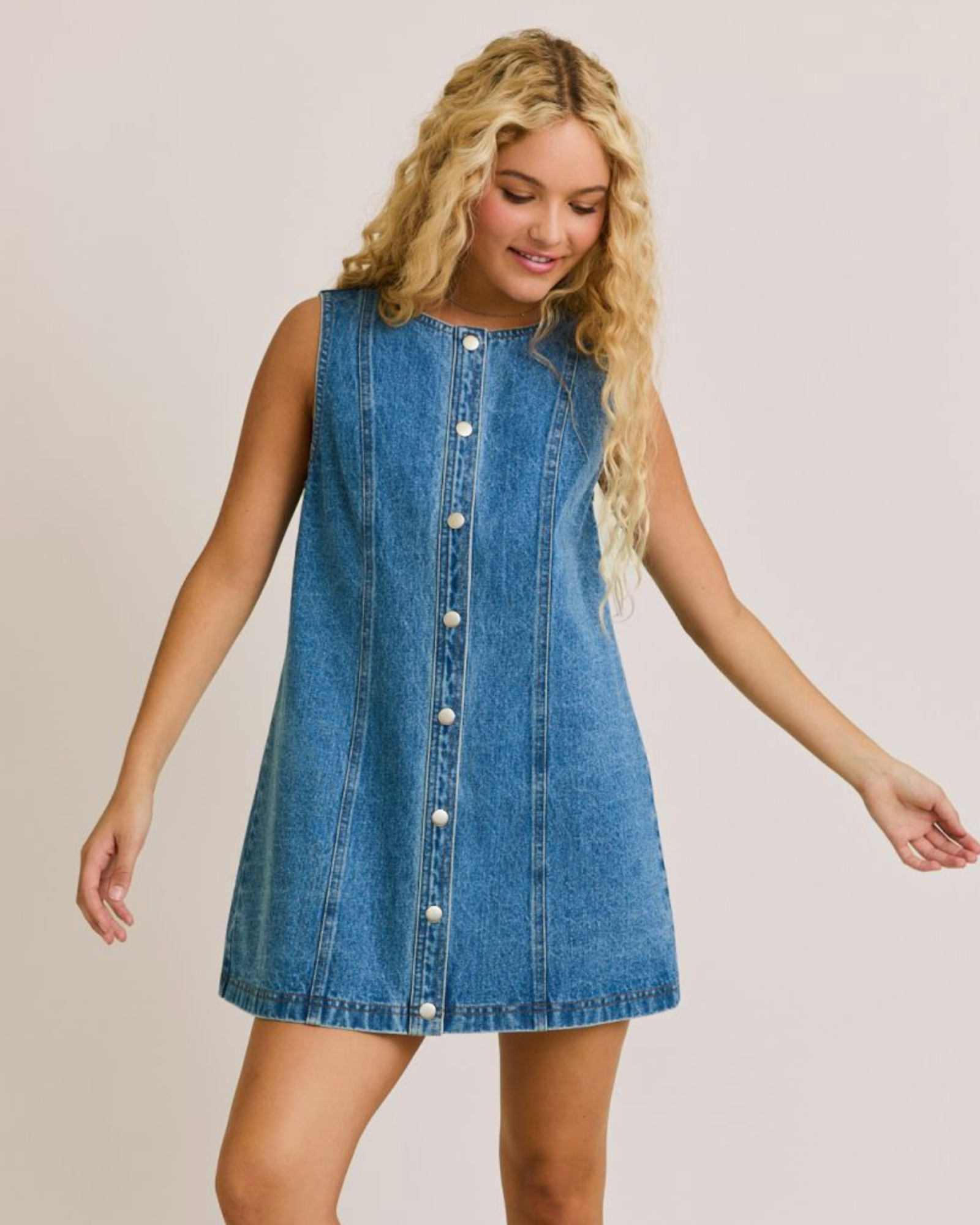 Denim Mini Dress