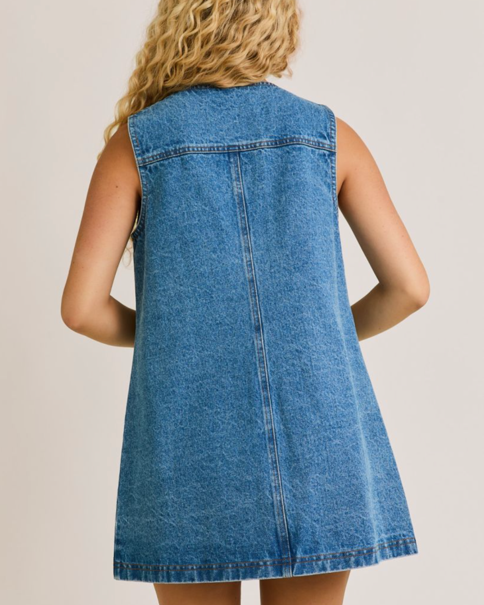 Denim Mini Dress