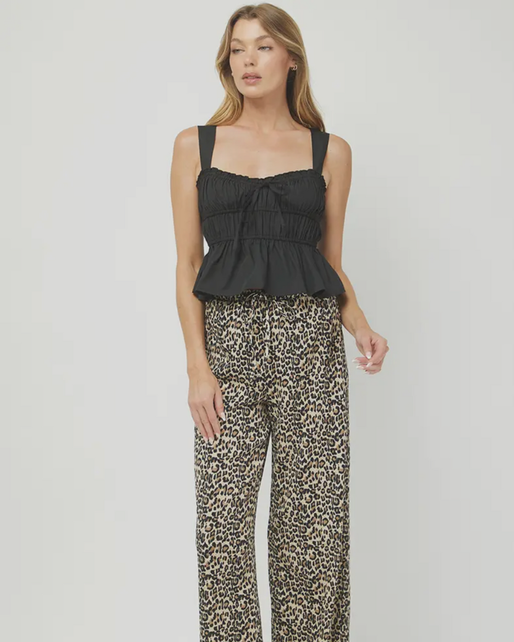 Flowy Leopard Pants