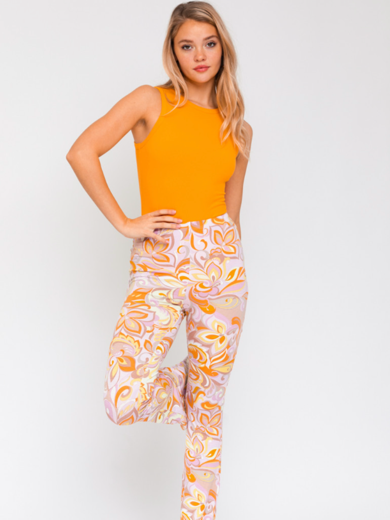 On The Go Bodysuit // TANGERINE