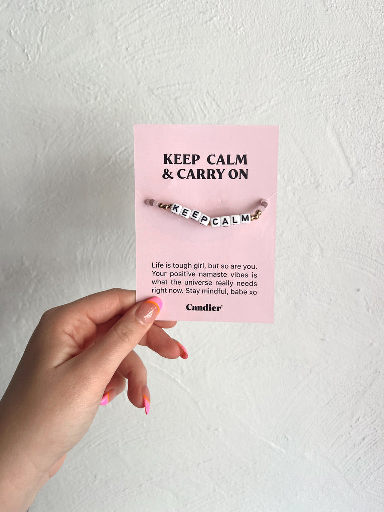 Keep Calm Bracelet