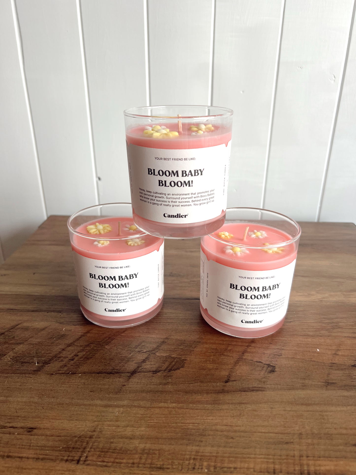 'Bloom Baby Bloom!' Candle